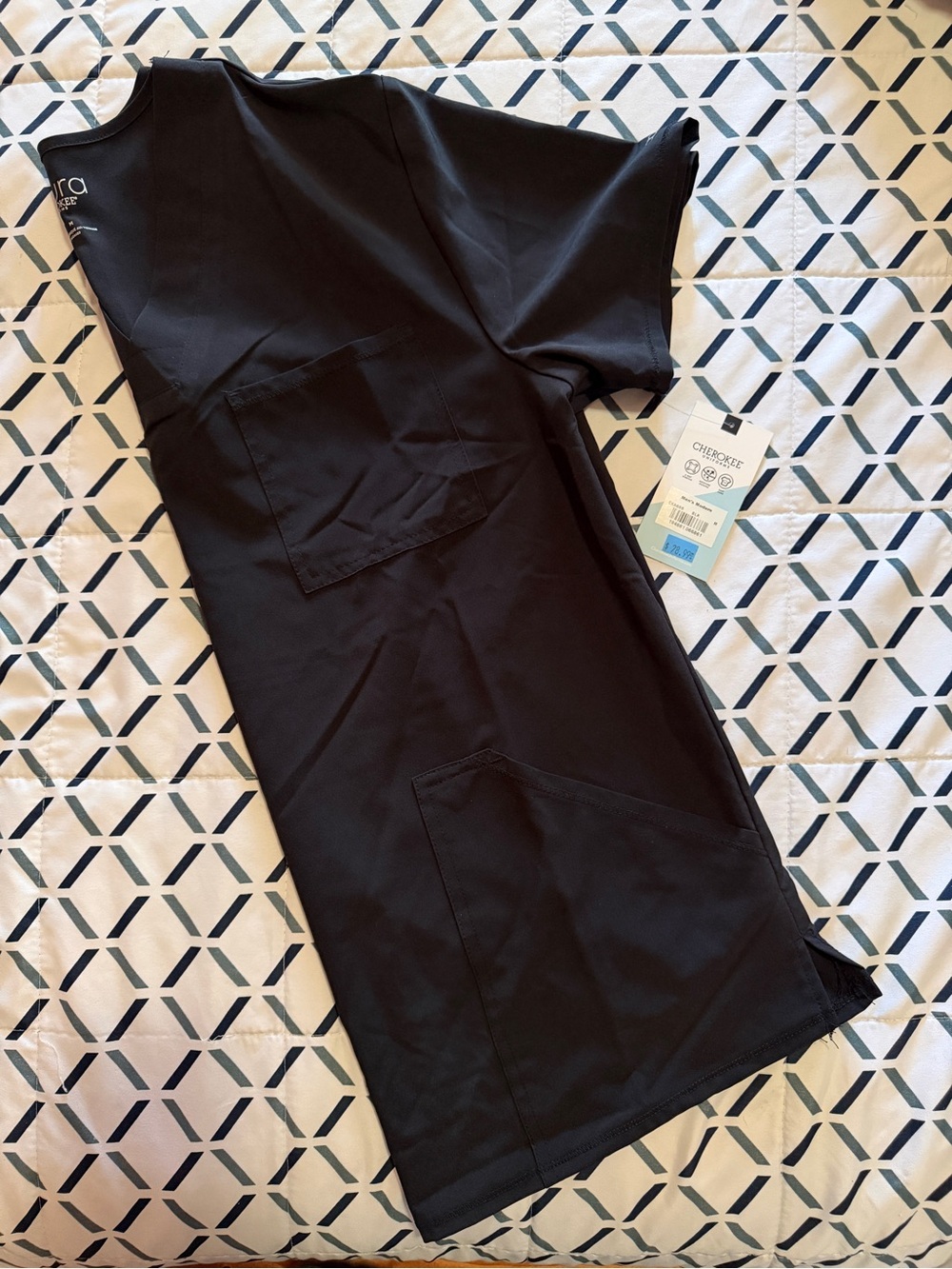 Cherokee Men’s Black Scrub shirt